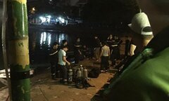 Thách đố nhau bơi qua hồ Hoàng Cầu, nam thanh niên thiệt mạng trong đêm
