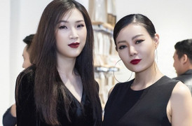 Hoa hậu Phí Thùy Linh đọ sắc bên Thanh Hương 'Quỳnh búp bê'