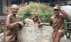 Tượng Lục Tiểu Linh Đồng được đặt ở nhà Ngô Thừa Ân gây phẫn nộ