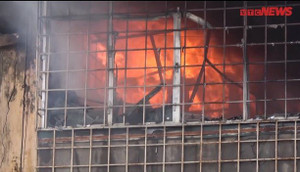 Video: Hiện trường vụ cháy lớn hiệu ảnh ở Hà Nội