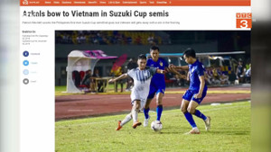 Truyền thông Philippines bi quan về cơ hội vào chung kết của đội nhà