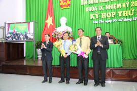 Cần Thơ miễn nhiệm một Phó Chủ tịch và hai Ủy viên UBND thành phố