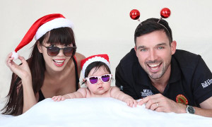 Vợ chồng siêu mẫu Hà Anh hạnh phúc khoe ảnh con gái cưng cực đáng yêu