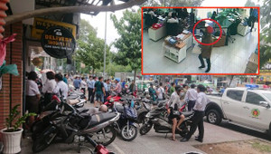 Cướp ngân hàng ở TP.HCM: Nghi phạm là đôi nam nữ