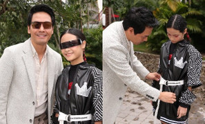 MC Phan Anh hào hứng cổ vũ con gái lớn lần đầu làm vedette diễn thời trang