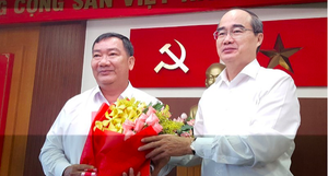 Ông Trần Văn Thuận được bổ nhiệm Bí thư Quận uỷ quận 2