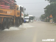 Mưa lũ ở Bình Định: Hơn 20.000 học sinh phải nghỉ học, hàng nghìn hecta lúa bị nước nhấn chìm