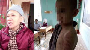 Bé trai 10 tuổi kể những lần hứng 'mưa đòn' từ sư trụ trì ở Thanh Hóa