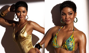 H’Hen Niê khoe dáng nóng bỏng với bikini trước thềm bán kết ‘Hoa hậu Hoàn vũ 2018’