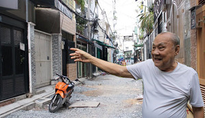 Người dân TP.HCM hiến đất tiền tỷ mở rộng hẻm