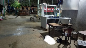 Đang uống cà phê, một người đàn ông ở Đắk Lắk bị chém chết