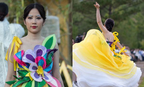 Nam Em tự ý cởi giày, nhảy múa khi diễn thời trang: NTK Hằng Nguyễn thông tin bất ngờ