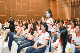 Thí sinh Hoa khôi Sinh viên Việt Nam tìm bí quyết khởi nghiệp trong kỷ nguyên 4.0