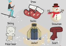15 từ vựng tiếng Anh về mùa đông qua hình ảnh