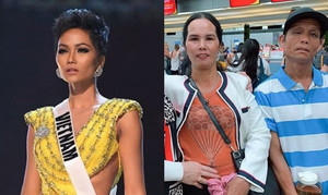 Bố mẹ H’Hen Niê sang Thái Lan cổ vũ con gái trong chung kết 'Hoa hậu Hoàn vũ 2018'