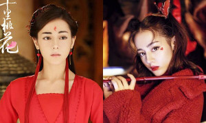 Địch Lệ Nhiệt Ba: Mỹ nhân Hoa ngữ chăm diện đồ đỏ 'đốn tim' fan