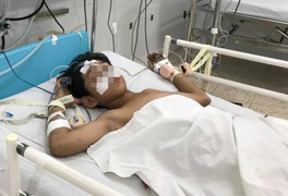 Bạn nghịch dại dùng ống hơi cao áp xịt vào vùng hậu môn, bé trai 13 tuổi thủng ruột nguy kịch