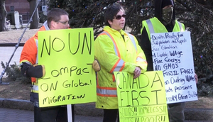 Biểu tình Áo vàng bùng phát ở Canada