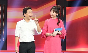 Sau ồn ào bỏ dẫn vì cãi nhau, Hari Won bị Trường Giang thách dẫn chương trình một mình