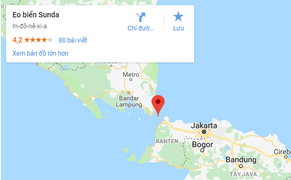 Sóng thần tấn công Indonesia trong đêm: Ít nhất 20 người chết, 165 người bị thương