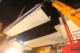 Video: Hợp long toàn tuyến trên cao dự án đường sắt đô thị Nhổn - Ga Hà Nội