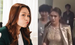 Đáng yêu như cách Mỹ Tâm phản ứng khi bị fan nam nắm tay