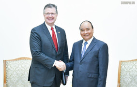 Thủ tướng tiếp Đại sứ Hoa Kỳ