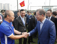 HLV Park Hang Seo chỉ đứng sau Tổng thống Hàn Quốc khi chọn nhân vật của năm 2018