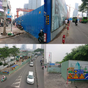 Lô cốt xây dựng bủa vây nhà dân ở TP.HCM ngày cận Tết