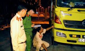Đà Nẵng phạt nguội xe vi phạm qua camera giám sát trong dịp Tết Dương lịch