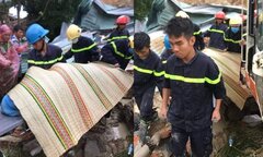 Sạt lở núi, 3 người bị vùi lấp ở Khánh Hòa: Khẩn trương di dời các hộ dân còn lại