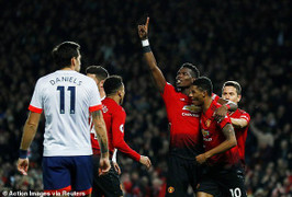 MU 4-1 Bournemouth: Pogba rực sáng, MU thắng trận thứ ba liên tiếp