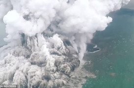 Sóng thần tấn công Indonesia: Hơn 14.000 người bị thương