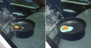 Nắng nóng khủng khiếp ở Australia: Dân rán trứng ngon lành trong ô tô