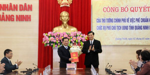 Ông Cao Tường Huy chính thức giữ chức Phó Chủ tịch UBND tỉnh Quảng Ninh