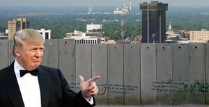 Ông Trump khôi hài ví Mỹ cần bức tường biên giới giống như tường nhà ông Obama