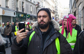 Một trong những thủ lĩnh của phong trào ‘Áo vàng’ ở Pháp bị bắt giữ