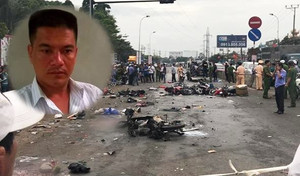 Tài xế container tông hơn 20 người thương vong ở Long An dương tính ma tuý