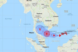 Bão Pabuk gây sóng cao 7m ở Thái Lan, hàng nghìn du khách tháo chạy