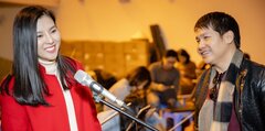 Trọng Tấn - Bùi Lê Mận tích cực tập luyện cho đêm nhạc tưởng nhớ nhạc sĩ An Thuyên
