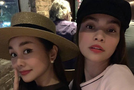 Sau ồn ào với Minh Hằng, Thanh Hằng đăng ảnh thân thiết bên Hồ Ngọc Hà