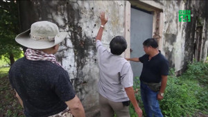 Những bức tường nham nhở vết đạn ở chiến trường K