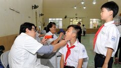 Học sinh được quỹ BHYT chi trả tiền khám chữa bệnh 1,8 tỷ đồng