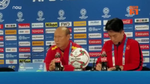 Thầy Park khiêm tốn tại họp báo trước trận Việt Nam vs Iraq