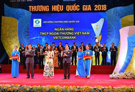 Vietcombank: Ngân hàng duy nhất 6 lần liên tục đạt Thương hiệu Quốc gia