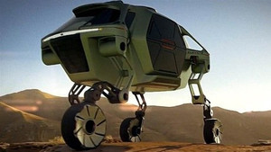 Cận cảnh ôtô có thể đi bộ, leo trèo đầu tiên trên thế giới