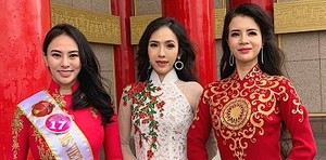 Thu Hoàng thi 'Hoa hậu Doanh nhân người Việt châu Á 2019'