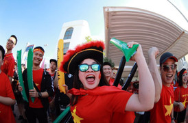 CĐV đặc biệt của tuyển Việt Nam tại Asian Cup 2019