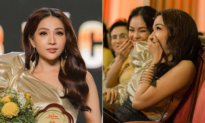 Khả Như bật khóc, gọi điện ngay cho cha khi nhận 2 giải Mai Vàng 2019