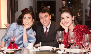 Đỗ Mỹ Linh nữ tính, tự tin đọ sắc cùng Á hậu Huyền My